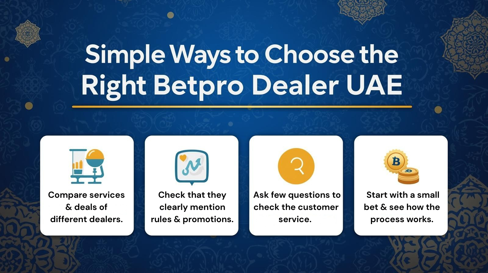 Simple Ways to Pick the Right Betpro Dealer UAE